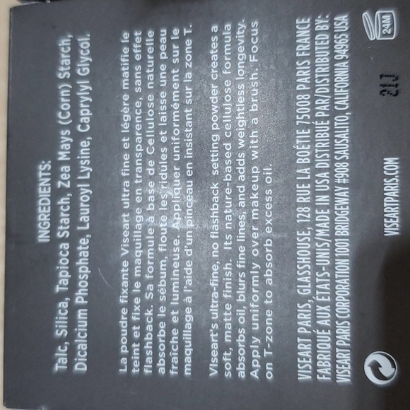 Viseart professional makeup Paris seamless setting powder invisible - Picture 3 of 3